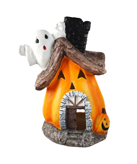 Halloween svícen na čajovou svíčku