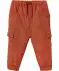 Thermobroek in cargostijl roestbruin