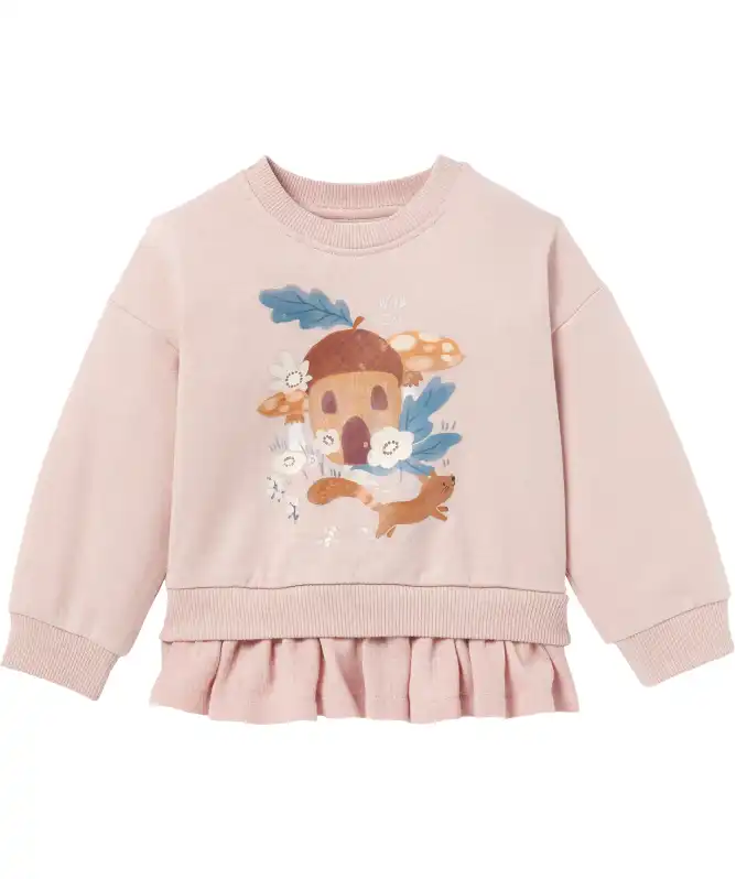 Bluza o warstwowym wyglądzie