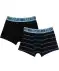 Retro Boxershorts schwarz