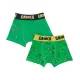 Grinch Retro Boxershorts Weihnachten
