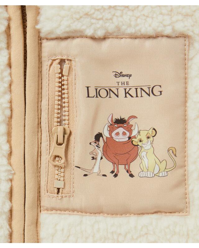 Gilet sans manches fourrure teddy The Lion King bébé garçon, blanc cassé (KiK The Lion King Teddyfell-Weste (offwhite)) — KiK, produit allemand authentique au Maroc