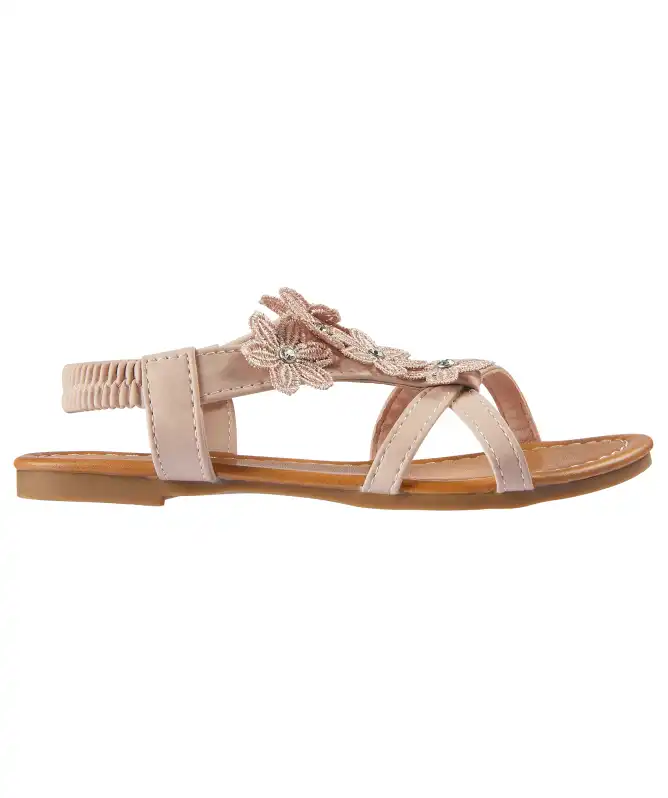 Sandalen mit Blumen