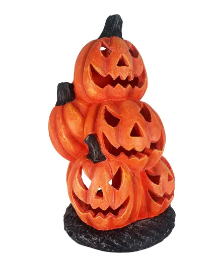 Halloween svícen na čajovou svíčku