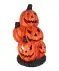 Halloween svícen na čajovou svíčku oranžová