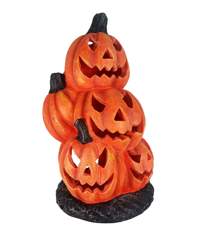 Halloween svícen na čajovou svíčku