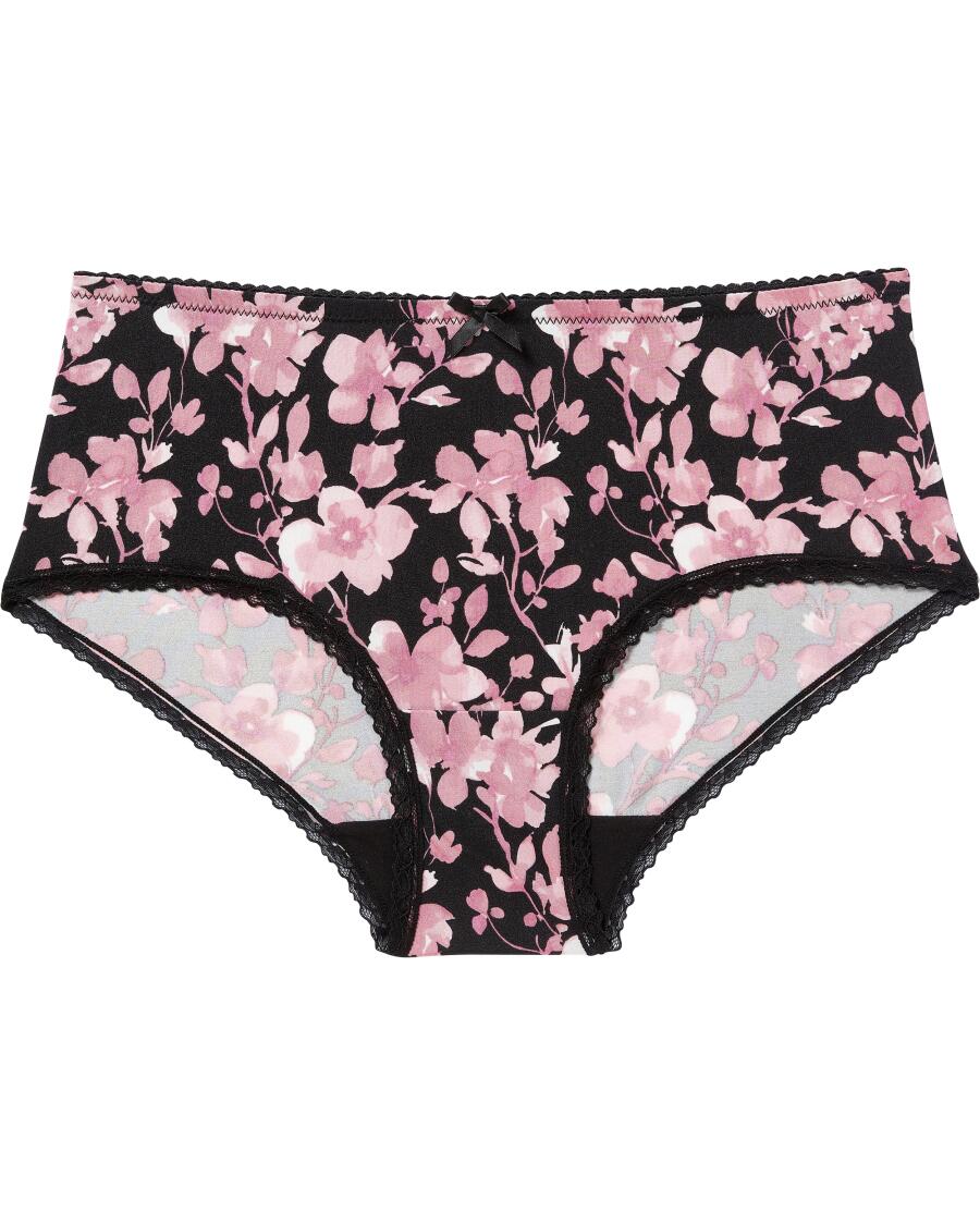 Blumen-Panty Blumendruck