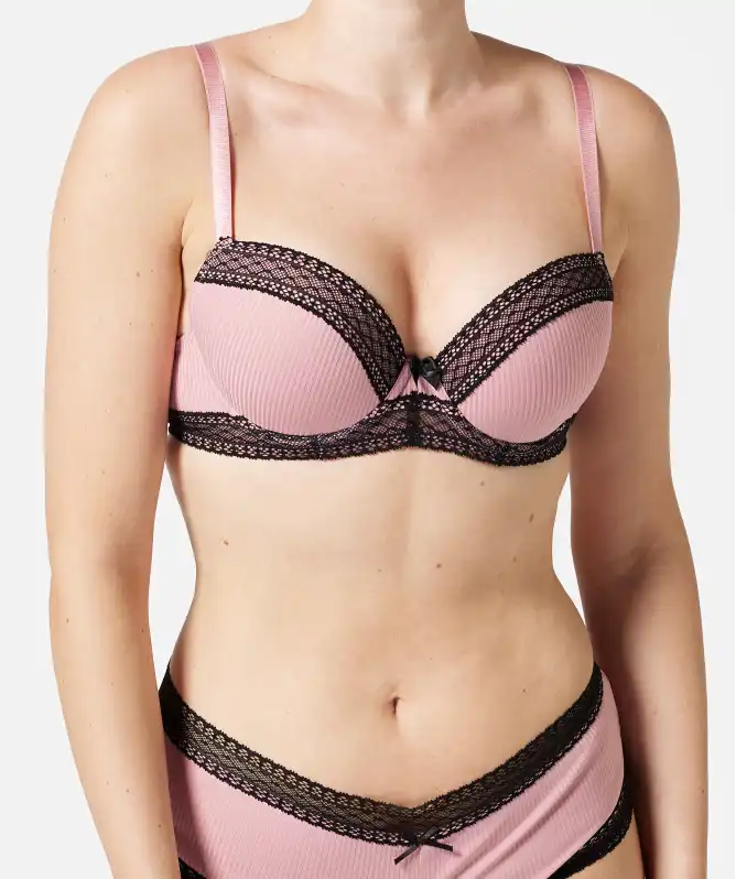 Push-up BH met structuur