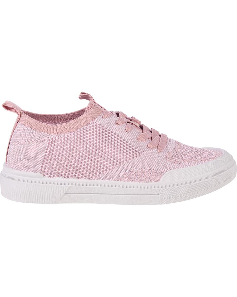 Sneaker mit Glitzer rosa