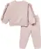 Bluza + spodnie jasnoróżowy