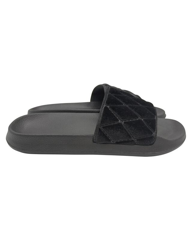 Slides for women, black (KiK Badelatschen (schwarz)) — KiK, authentic German product in Morocco