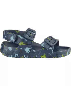 Bedrukte badslippers