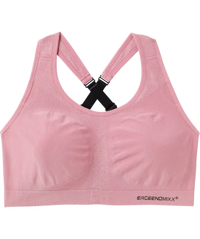 Sport-Bustier mit überkreuzten Trägern