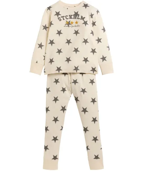 Pyjama mit Allover-Print