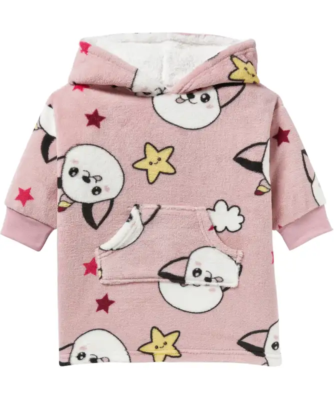Oversizowy sweter z polaru