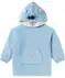 Licentie fleece trui lichtturquoise