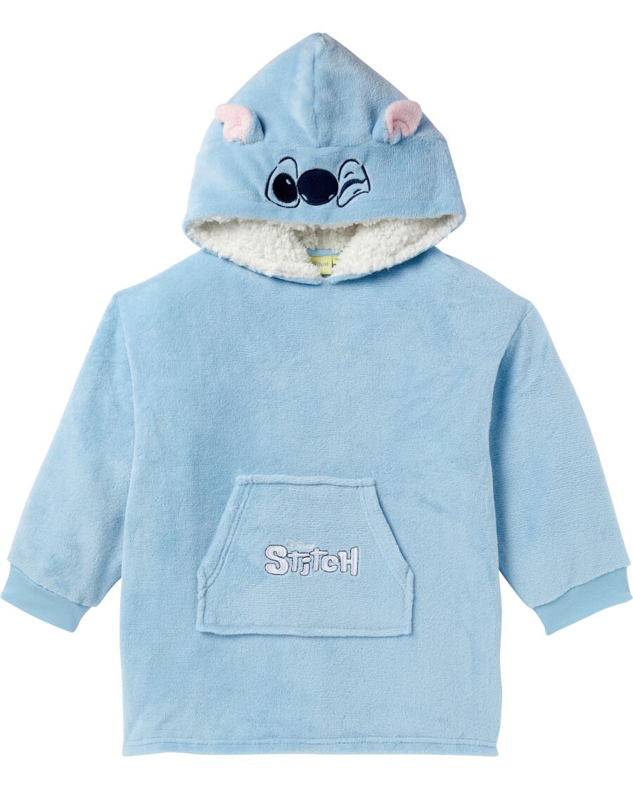 Licentie fleece trui lichtturquoise