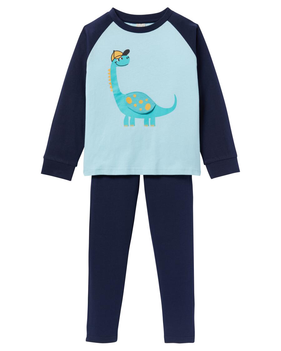 Pyjama Tier dunkelblau