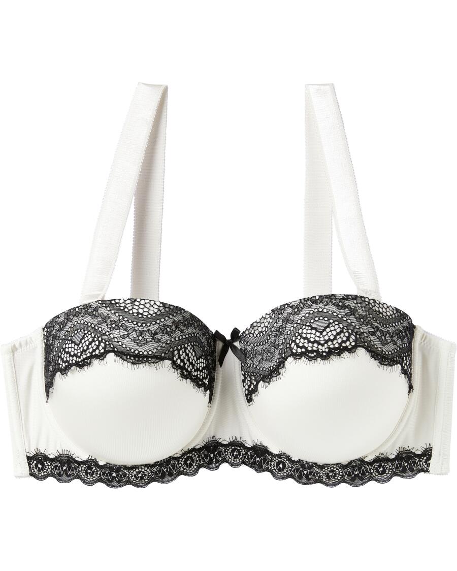 BH mit Spitze offwhite