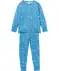 Pyjama mit Allover-Print blau