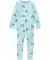 Pyjama met all-over print turquoise