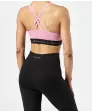 Sport-Bustier mit überkreuzten Trägern