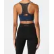 Sportbustier met mesh inzetstuk