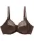 Beugel BH met kanten details donkerbruin