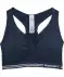 Sport-Bustier dunkelblau