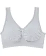 Graues Bustier