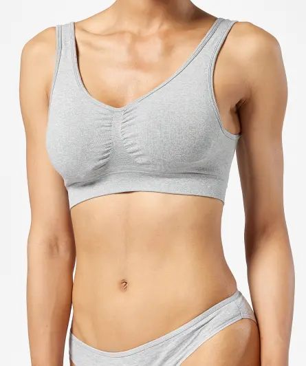 Graues Bustier