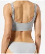 Graues Bustier