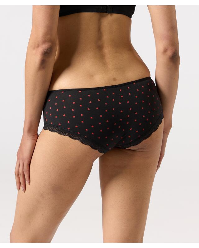 Shortys à dentelle femme, noir (KiK Pantys mit Spitze (schwarz)) — KiK, produit allemand authentique au Maroc