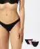 Slips mit Spitzenkanten altrosa