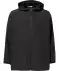 Kurtka softshell z ozdobnymi szwami czarny