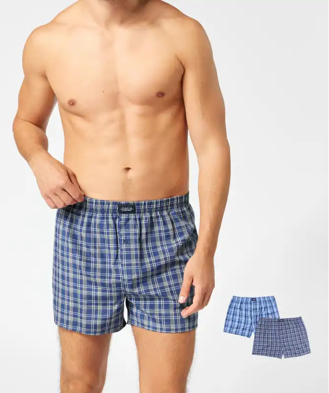 Karierte Boxershorts