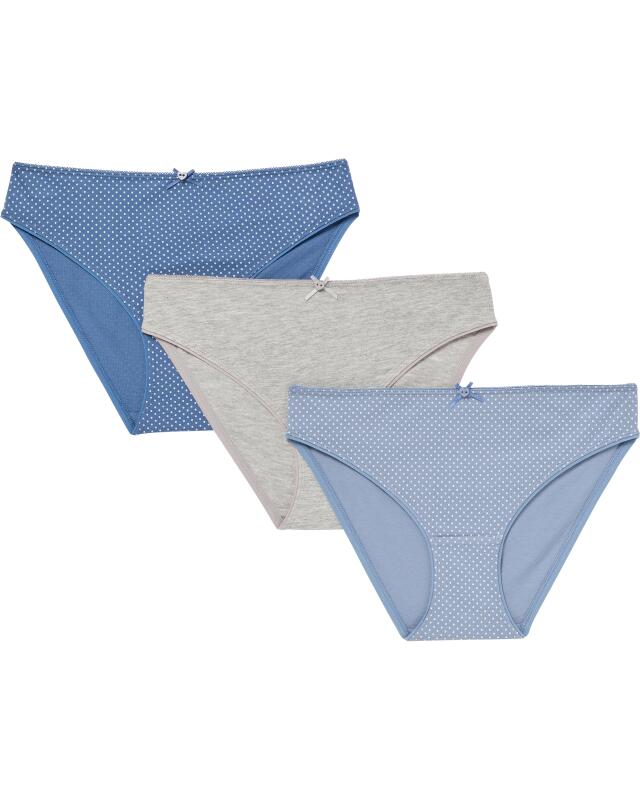 سراويل داخلية بفيونكة وإكسسوار للنساء، أزرق فاتح (KiK Slips mit Schleife und Accessoire (hellblau)) — KiK, منتج ألماني أصلي في المغرب