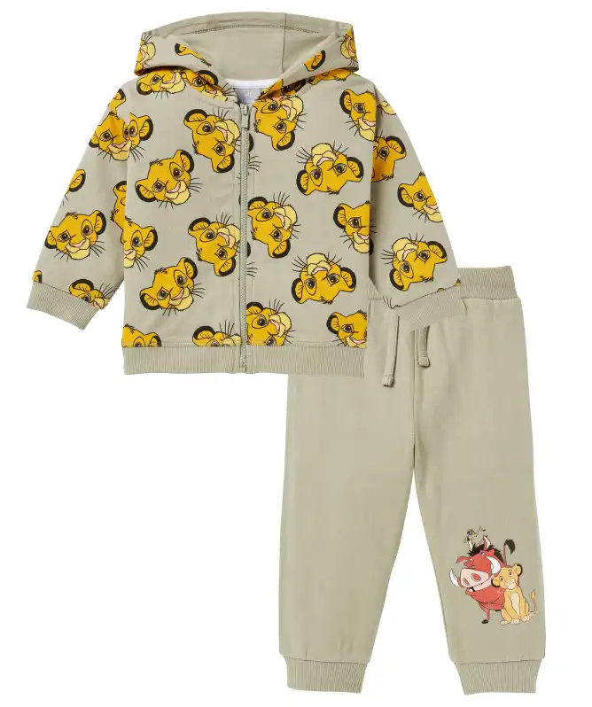 Langarmshirt + Sweatjacke + Hose