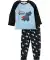 Pyjama met applicatie blauw