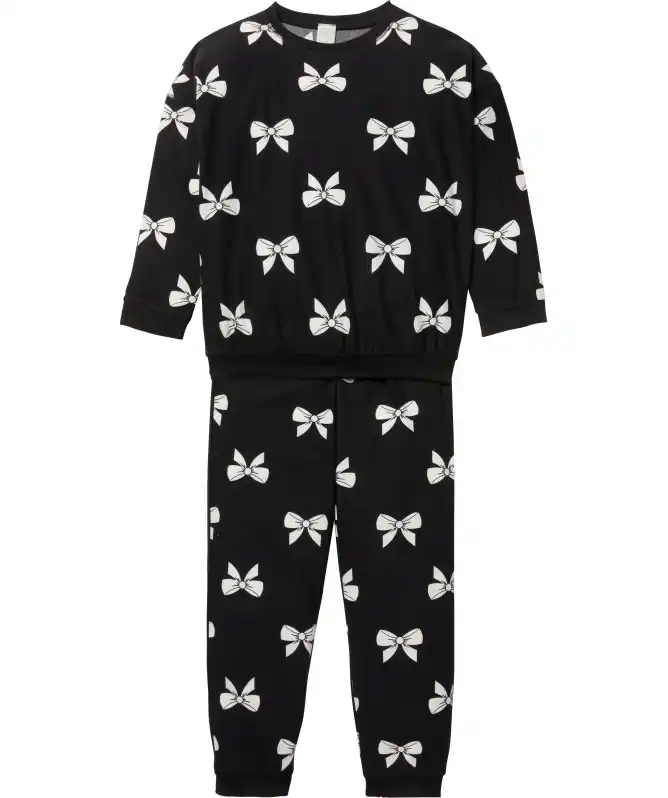 Pyjama mit Allover-Print