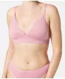 Geripptes Bustier