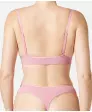 Geripptes Bustier