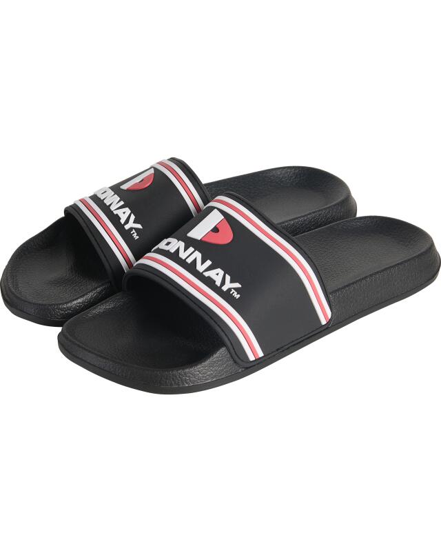 Claquettes Donnay homme, noir (KiK Donnay Badeschlappen (schwarz)) — KiK, produit allemand authentique au Maroc