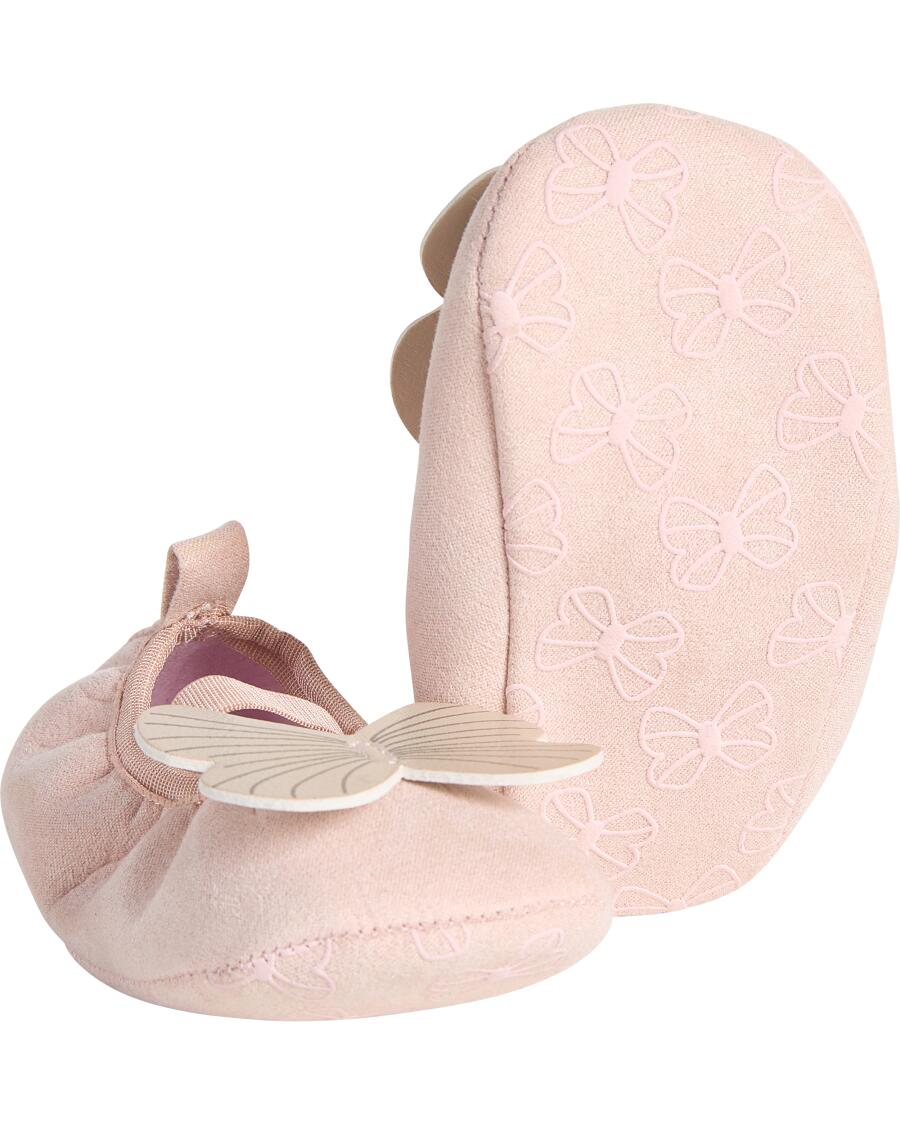 Babyschuhe Slipper rosa