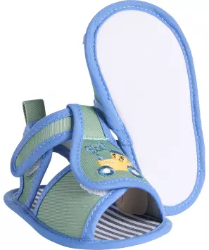 Sandálky baby s výšivkou