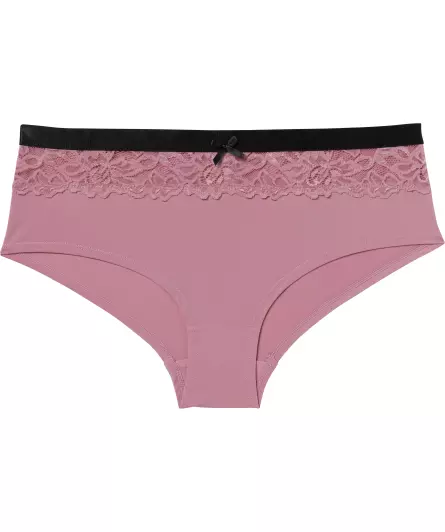 Panty aus glänzendem Stoff