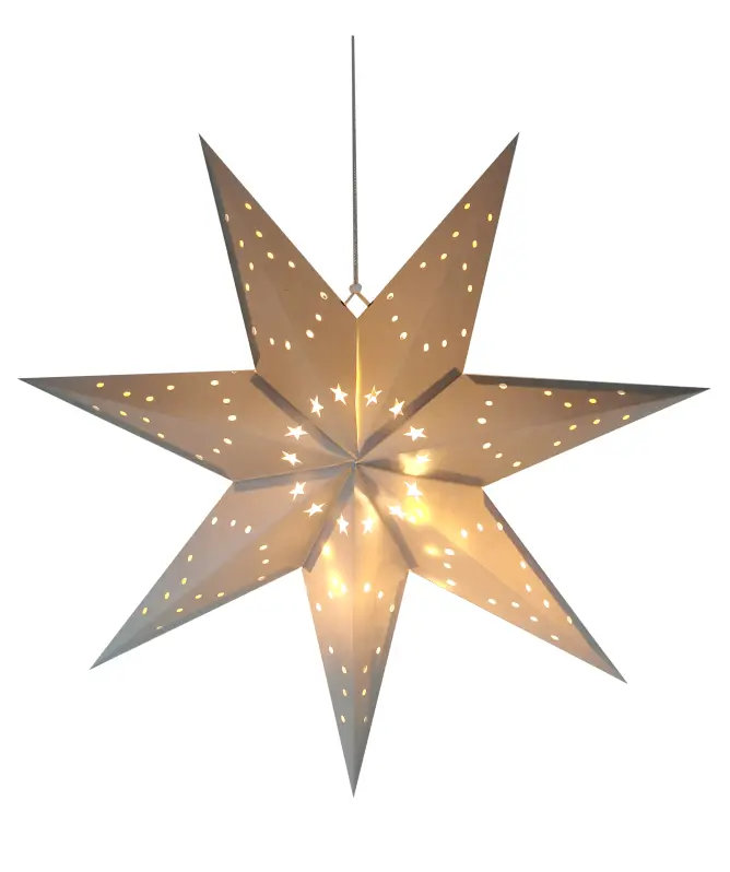 LED fluwelen ster Kerstmis