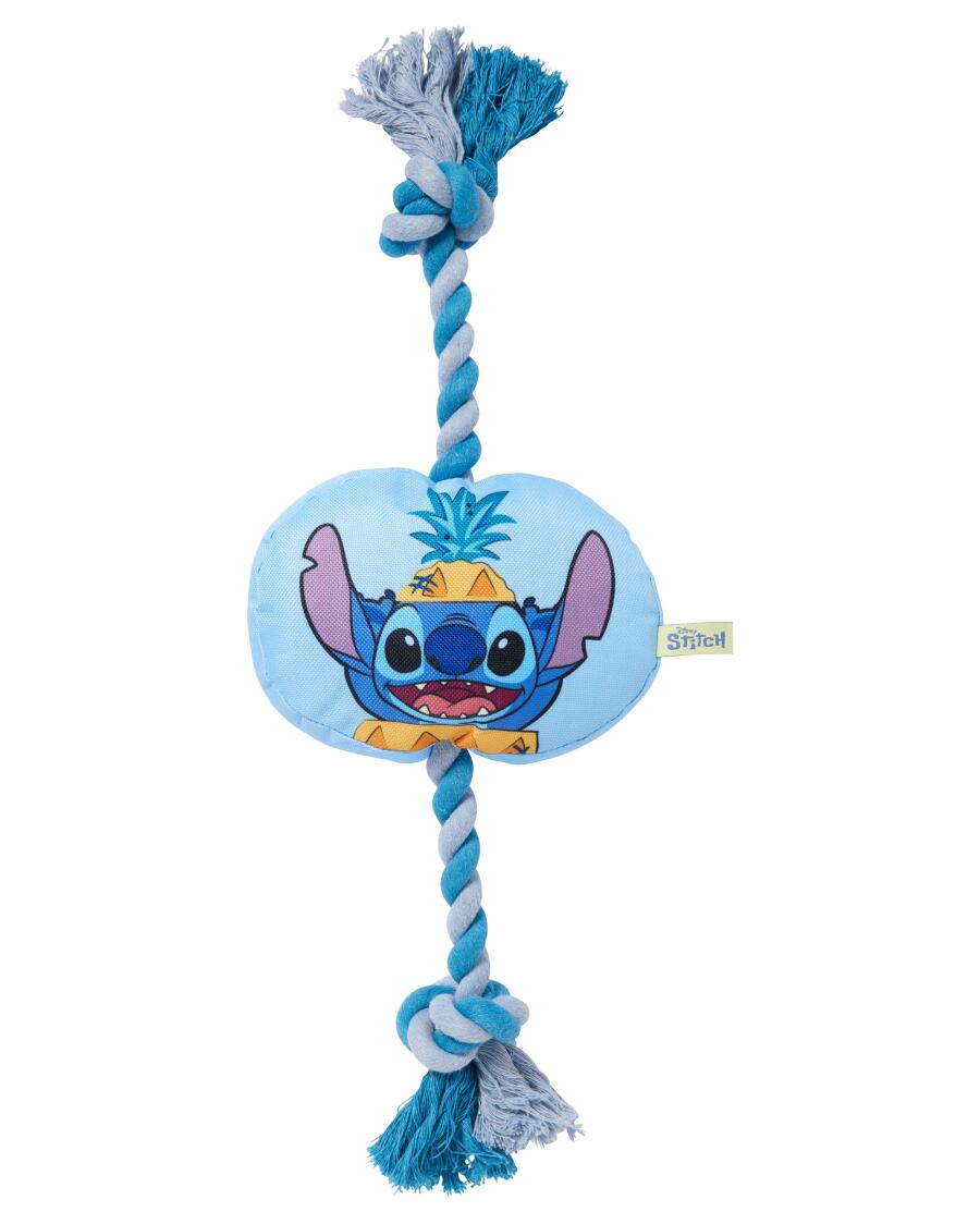 Stitch Hundespielzeug hellblau