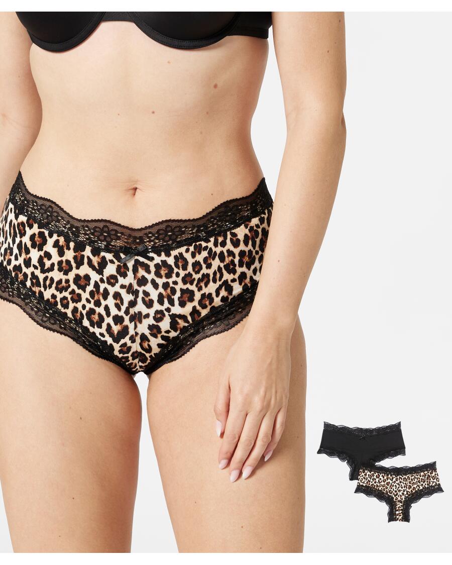 Pantys Leo Leopardendruck