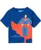 Superman-T-Shirt royalblau